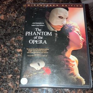 THE PHANTOM OF THE OPERA DVD